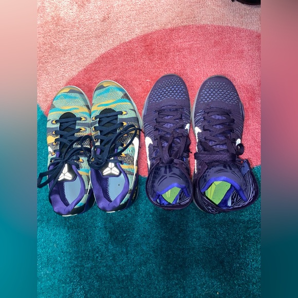 Nike Kobe 9 low and Kobe 10 elite high lot of 2 - Picture 2 of 3